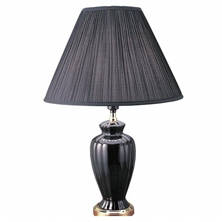 CLING 26 Ceramic Table Lamp - Black CL26780
